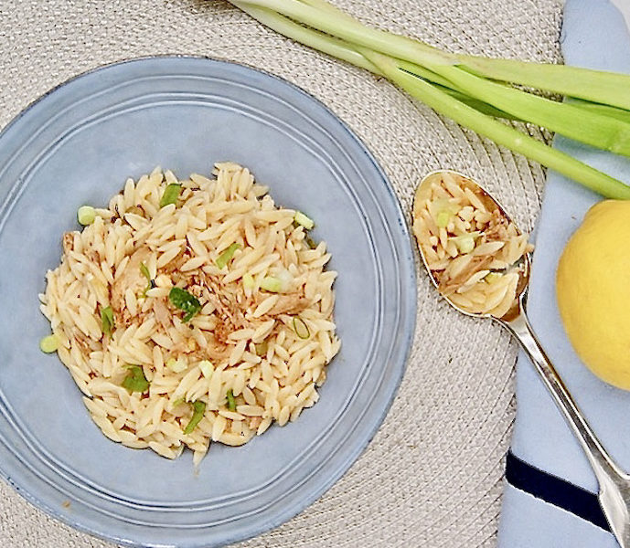 Salade d’orzo au thon citronné