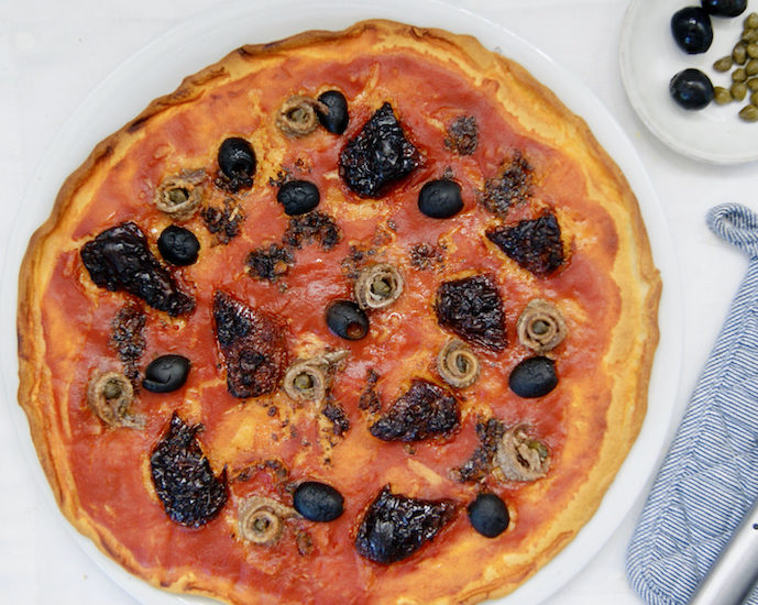 Pizza à la putanesca