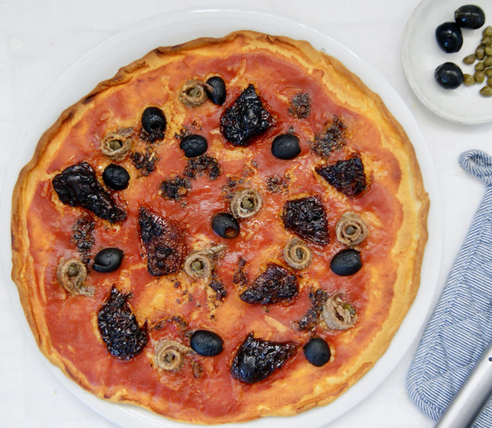 Pizza à la putanesca