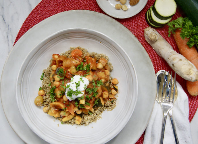 Tajine au quinoa