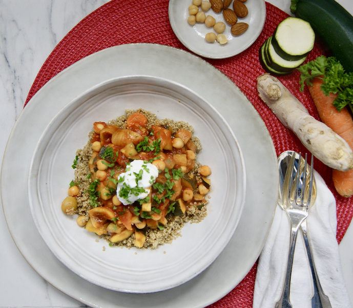 Tajine au quinoa