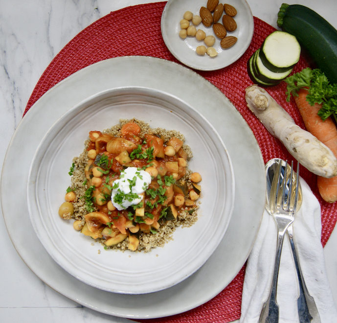 Tajine au quinoa