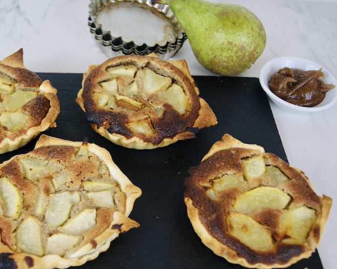Tartelette poire et marrons