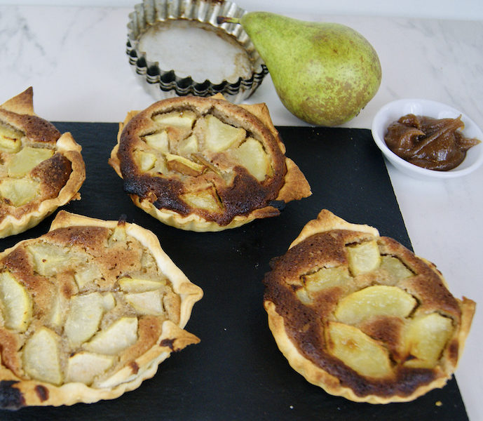 Tartelette poire et marrons
