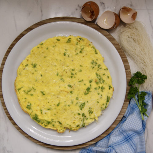 Tortilla aux vermicelles