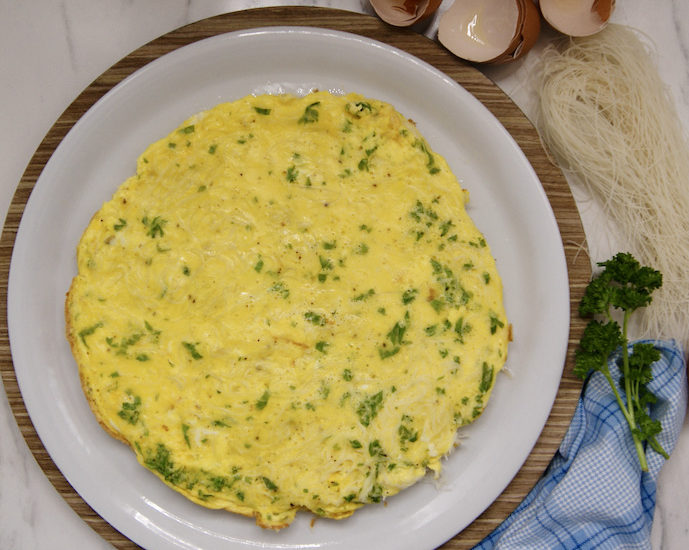 Tortilla aux vermicelles