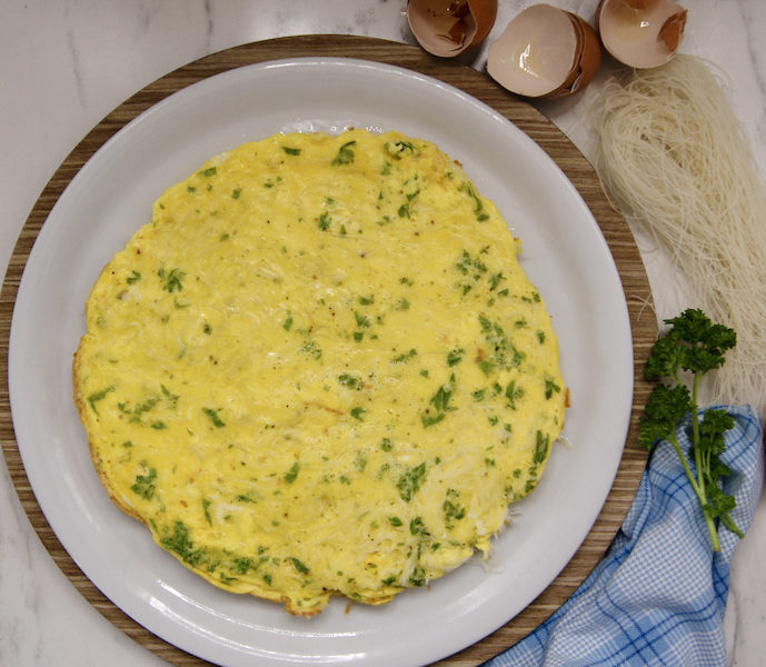 Tortilla aux vermicelles