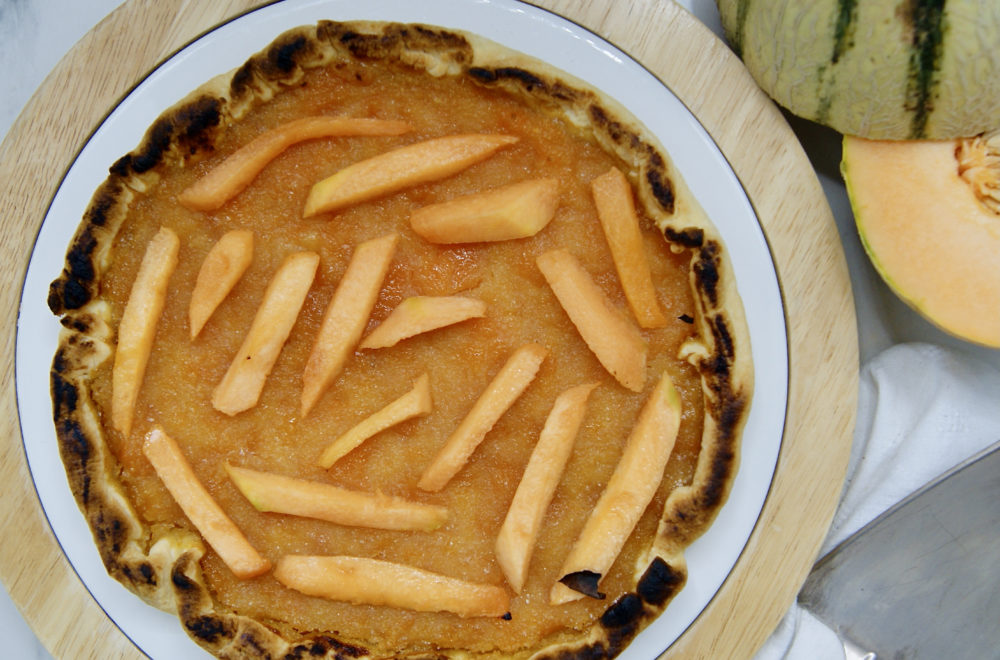 Tarte frangipane au melon