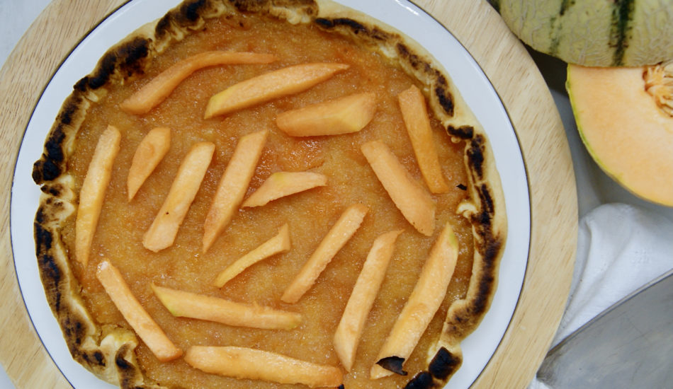 Tarte frangipane au melon