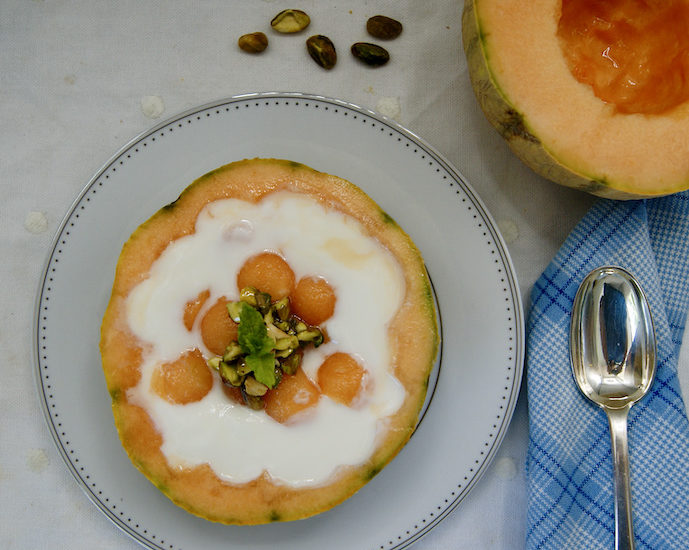Melon farci