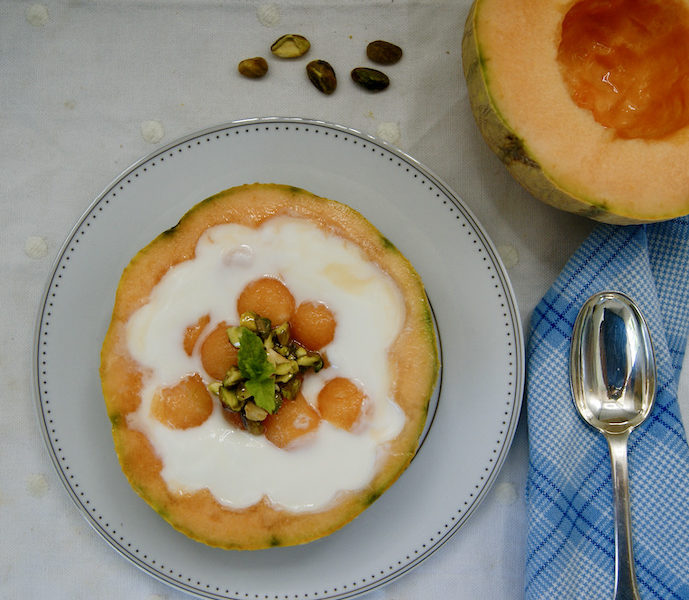 Melon farci
