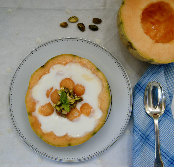 Melon farci