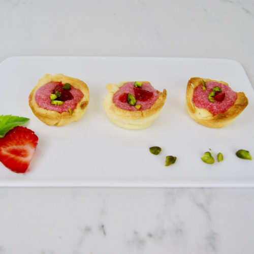Mini-tartelette à la crème de fraises