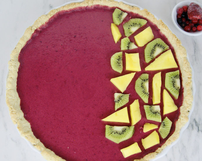 Tarte aux myrtilles