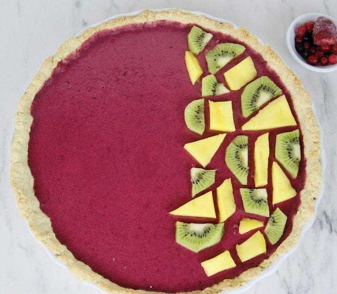 Tarte aux myrtilles