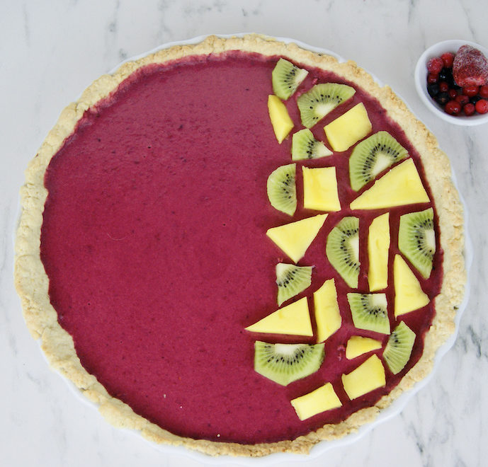 Tarte aux myrtilles