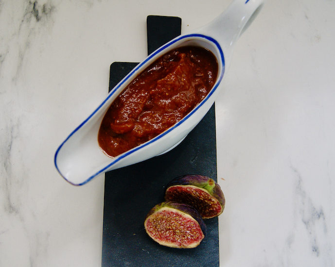 Sauce barbecue aux figues