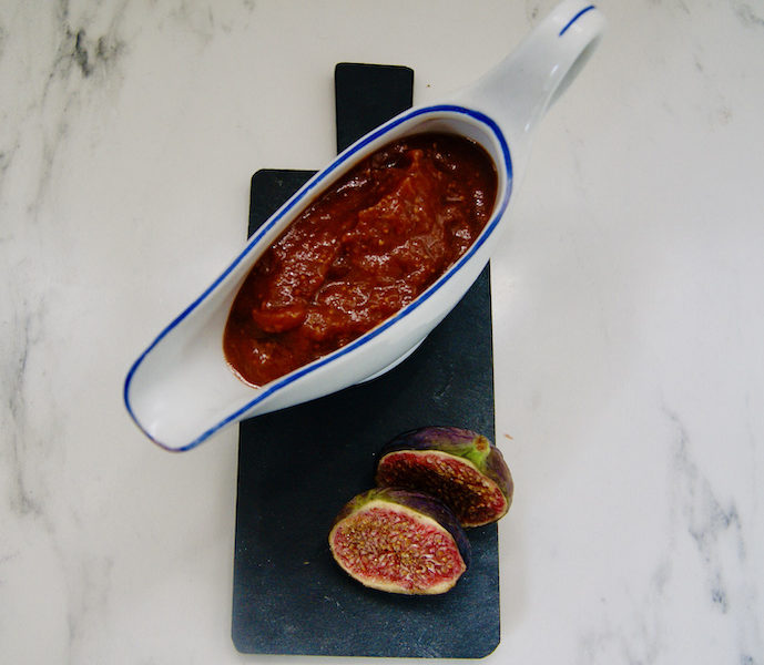 Sauce barbecue aux figues