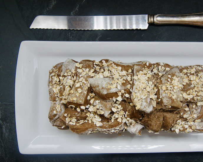 Pain hérisson au miel et cacao