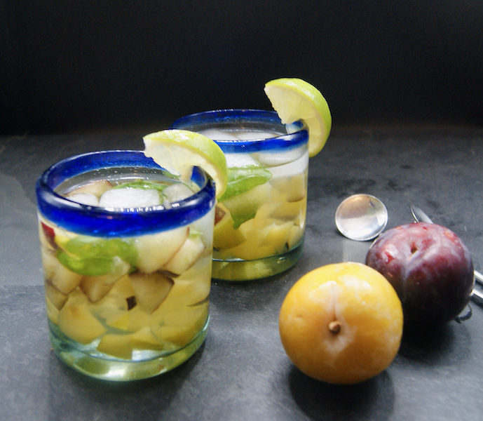 Mojito prunes basilic