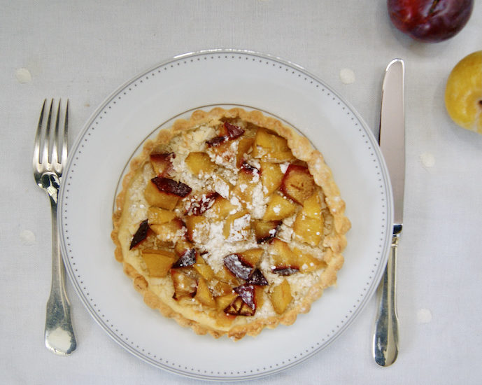 Tartelette aux prunes