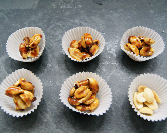 Cacahuètes caramélisées