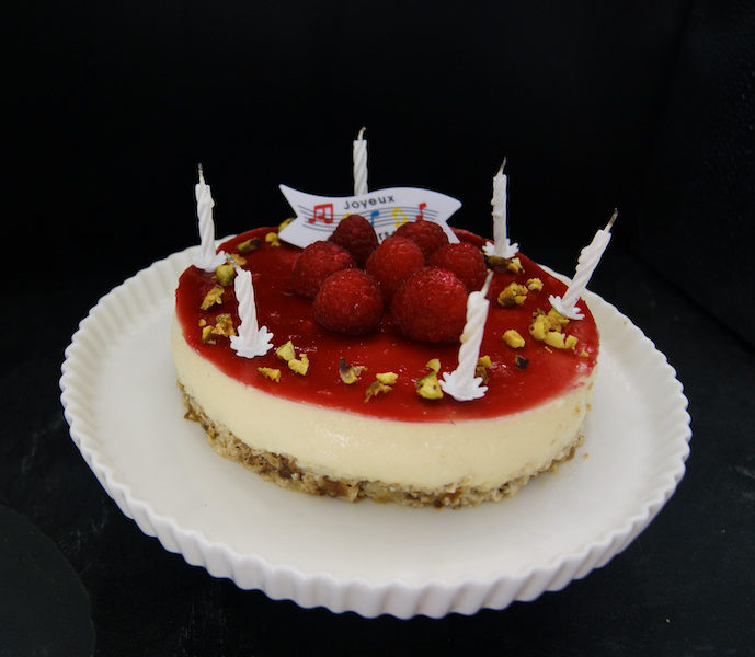 Cheesecake aux fruits rouges
