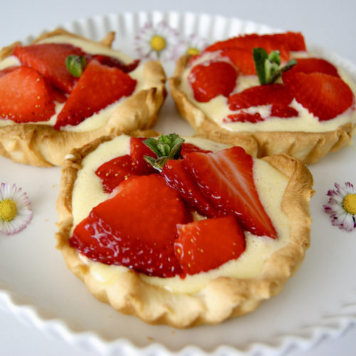 Tartelettes aux fraises