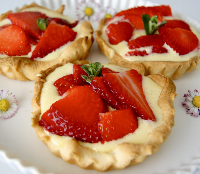 Tartelettes aux fraises