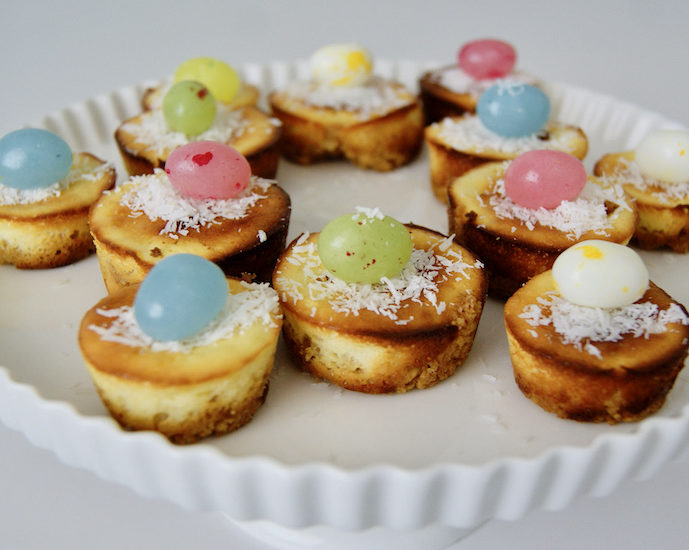 Mini-cheesecake de Pâques