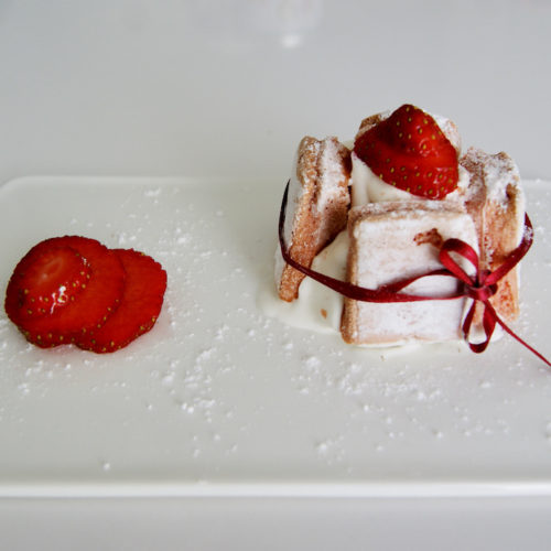Mini-charlottes aux fraises