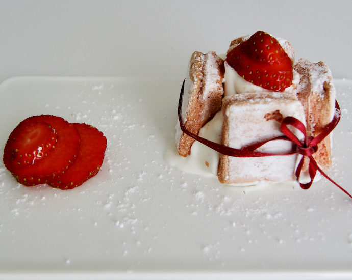 Mini-charlottes aux fraises