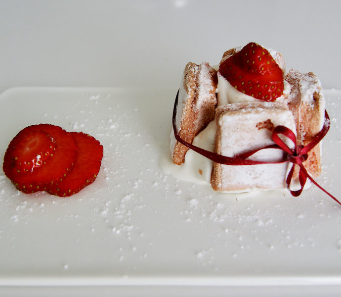 Mini-charlottes aux fraises