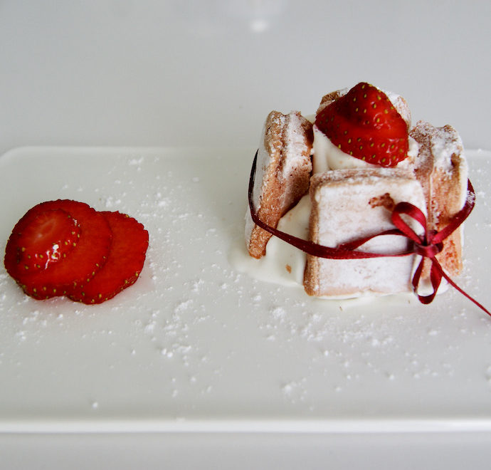 Mini-charlottes aux fraises
