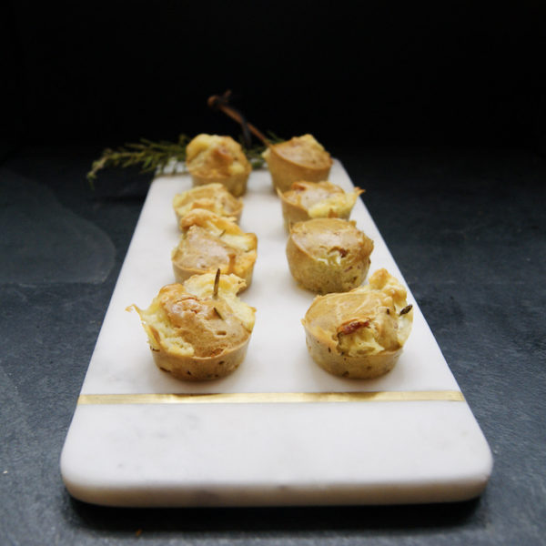 Mini-muffins à la raclette