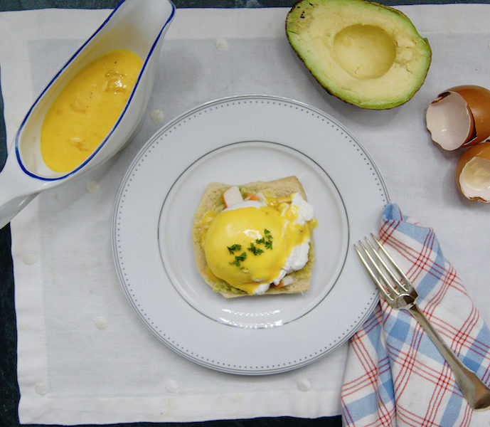 Oeufs Bénédicte et sauce hollandaise