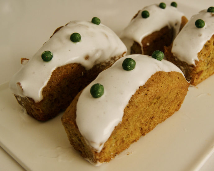 Mini-cake au thé vert matcha