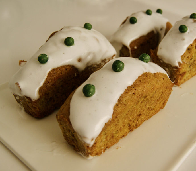 Mini-cake au thé vert matcha