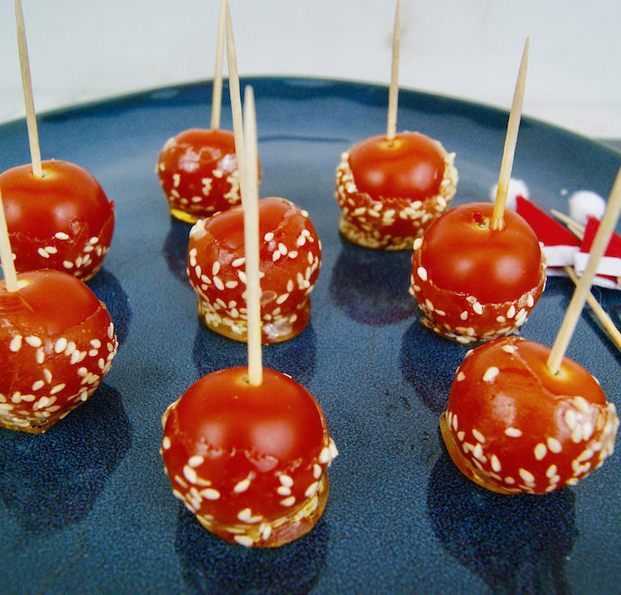 Tomates d&rsquo;amour au sésame
