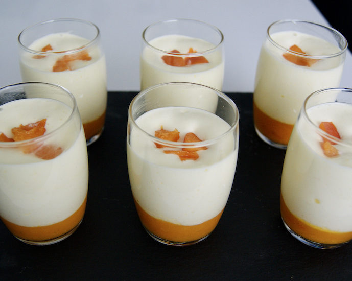 Cheesemousse à l’abricot