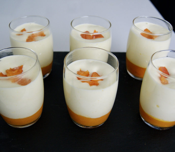 Cheesemousse à l’abricot