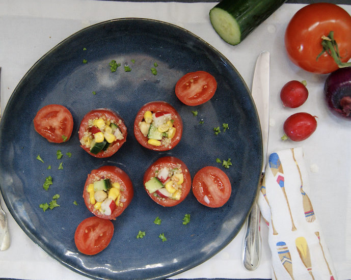 Tomates farcies au quinoa