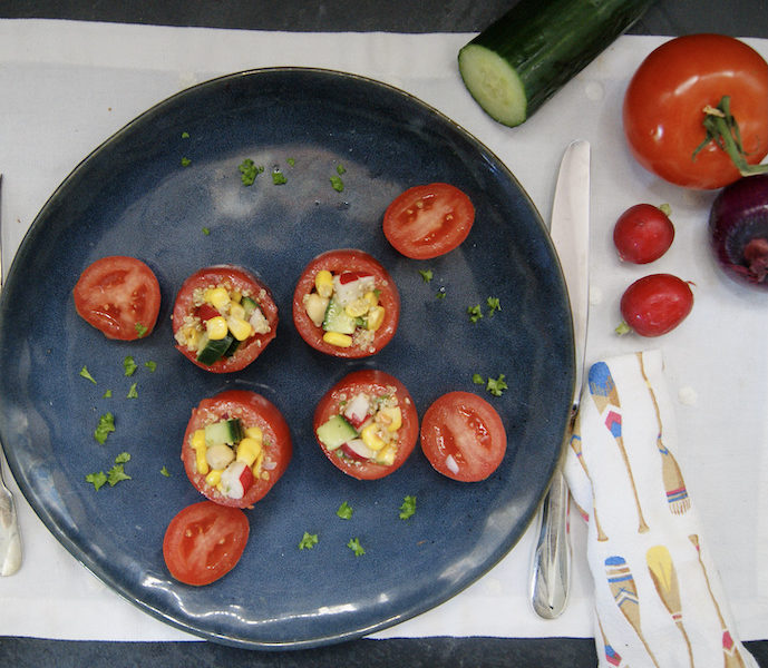 Tomates farcies au quinoa