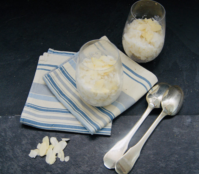 Granita aux amandes