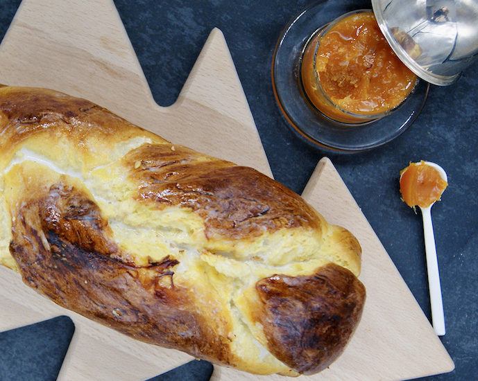 Brioche tressée