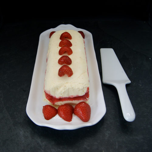 Semifreddo aux fraises
