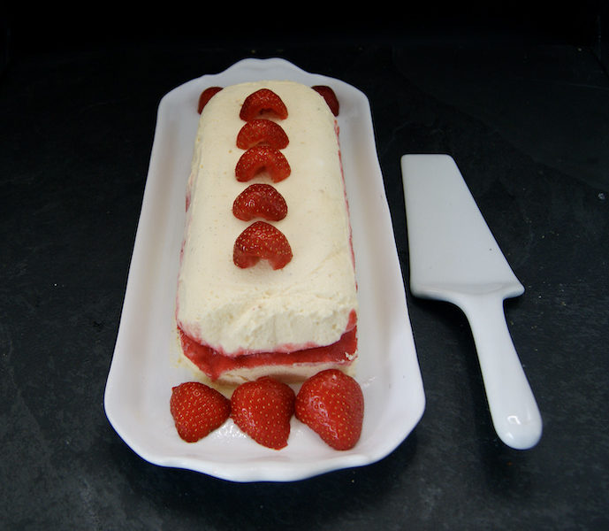 Semifreddo aux fraises