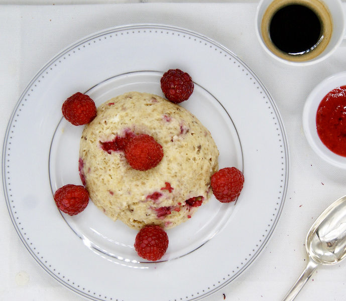 Bowl Cake aux framboises