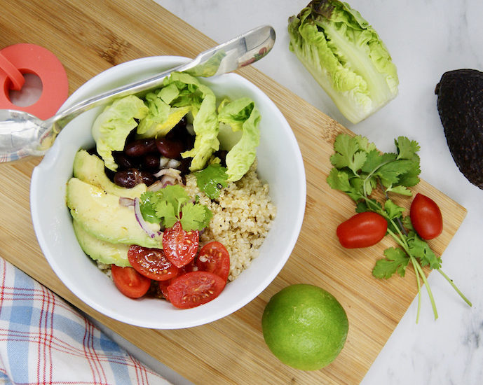 Poke bowl au quinoa