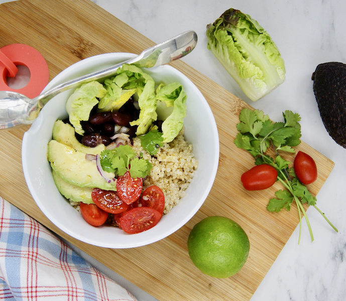 Poke bowl au quinoa